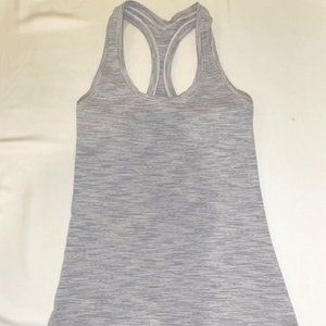 EUC Lululemon light grey tank